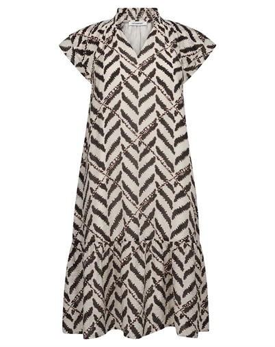 Co' Couture - MemphisCC Sunrise Crop Kleid - Off White